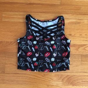 Ona Saez crop top/sports bra